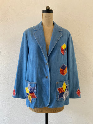 patch cotton jacket