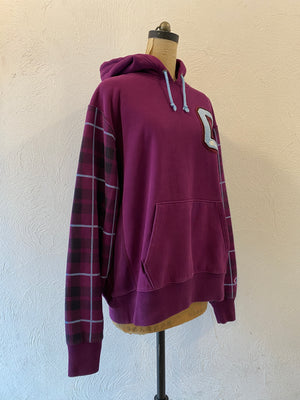 murasaki check sweat