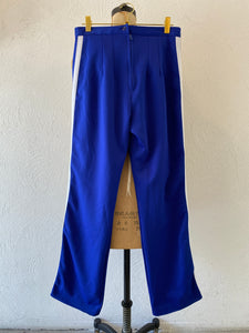 deep blue jersey pants