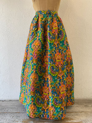 vintage quilt skirt