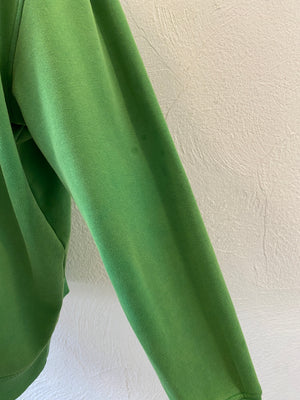 green hoodie sweat