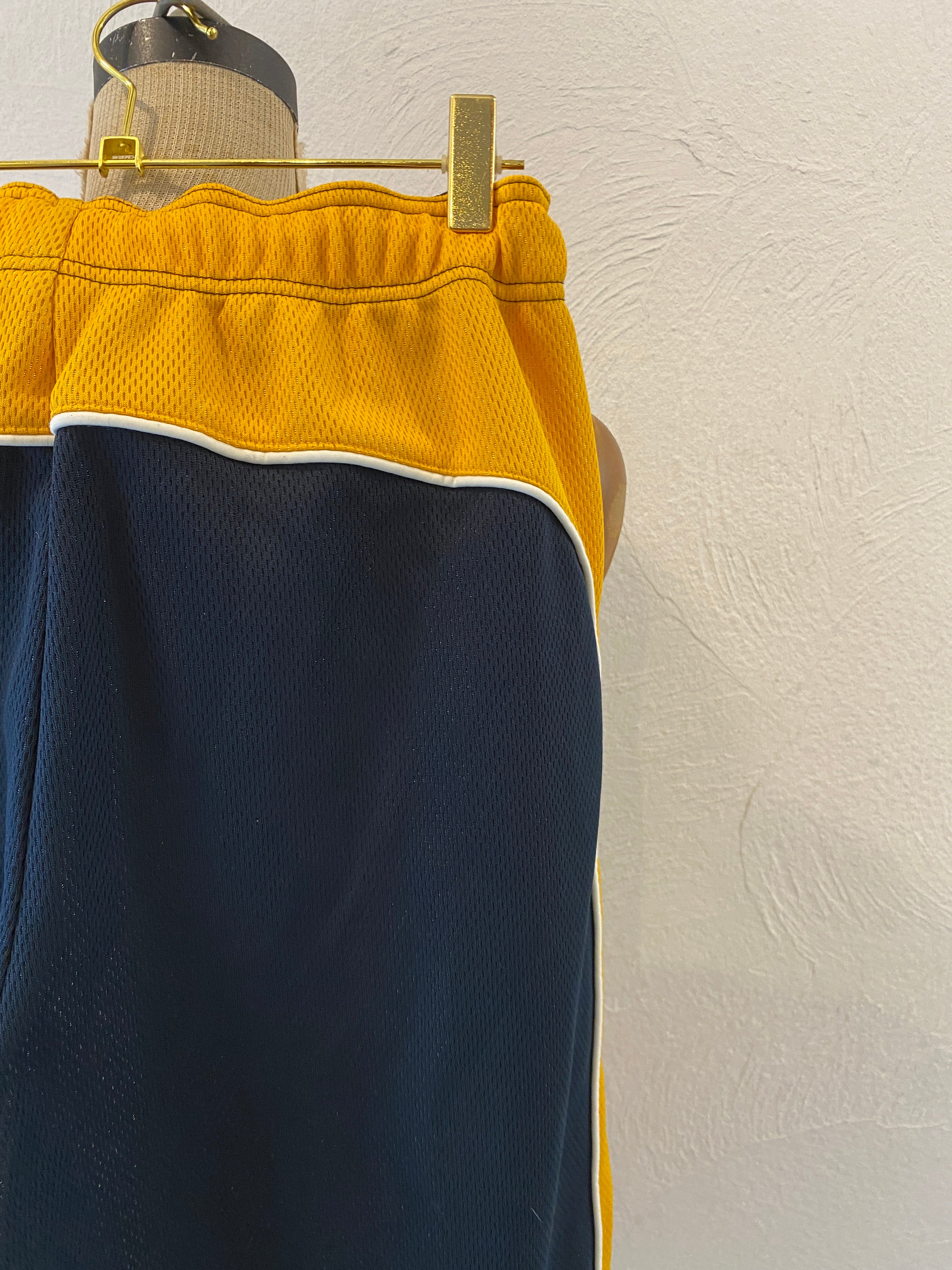 yellow line jersey pants