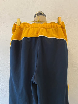 yellow line jersey pants