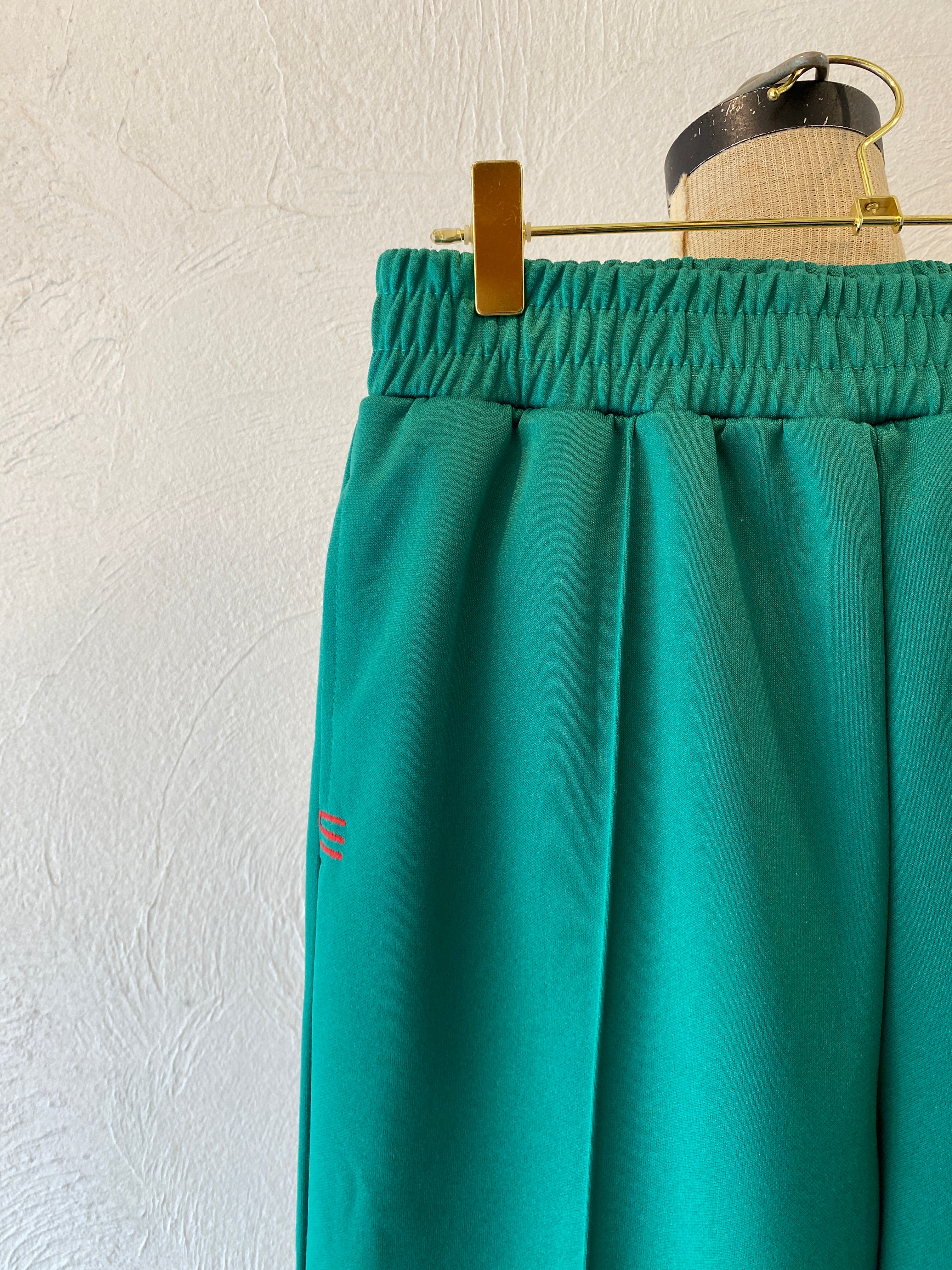 green jersey pants