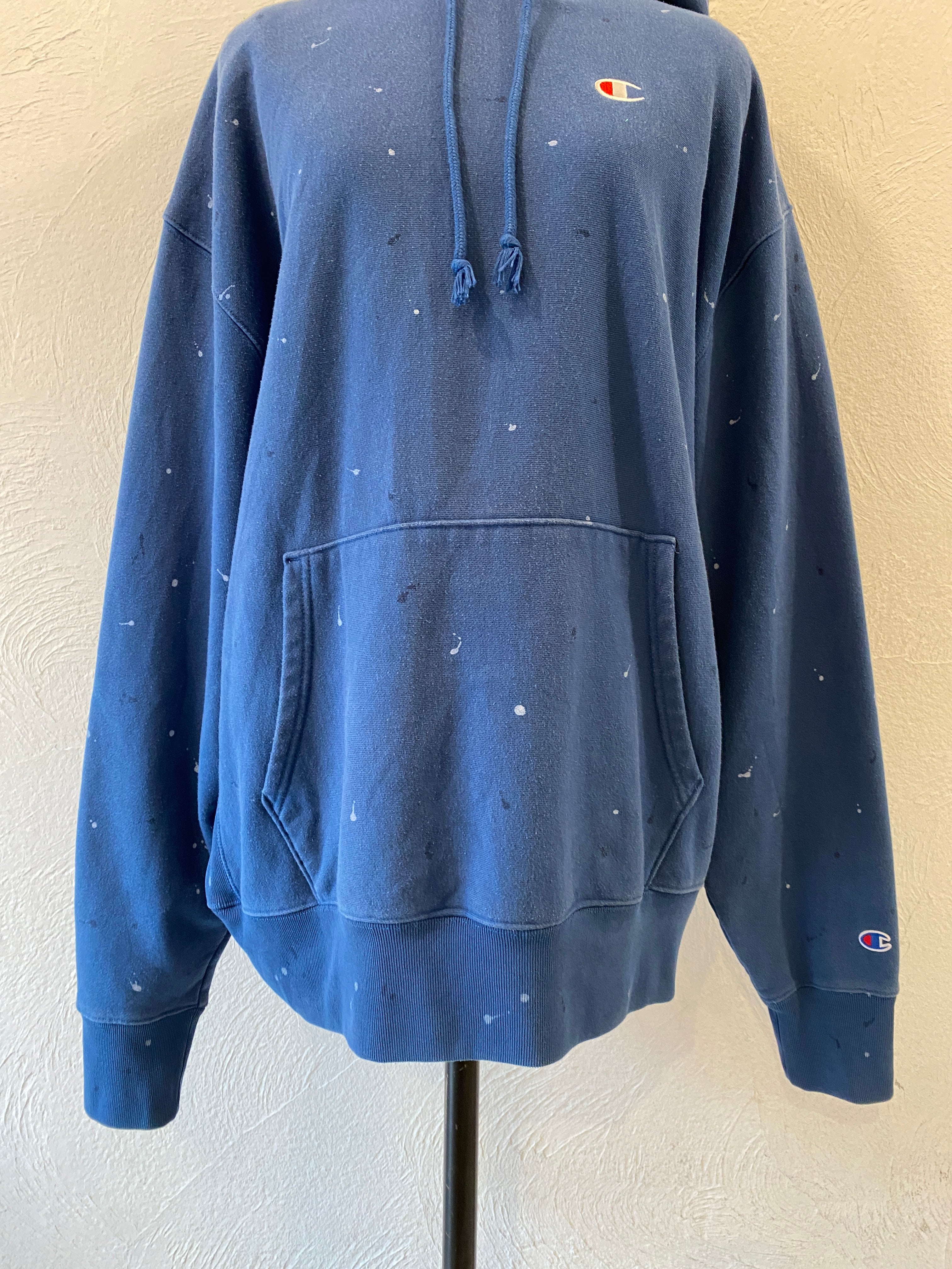 dot paint hoodie sweat