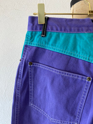 bi-color short pants