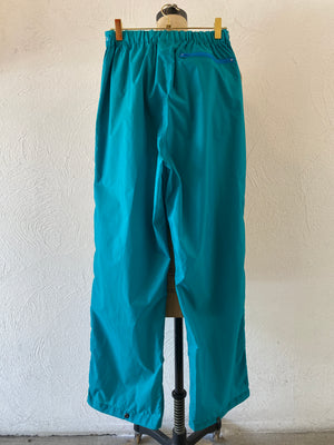 side zip nylon pants