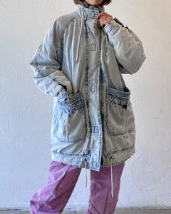 chemical wash padding jumper