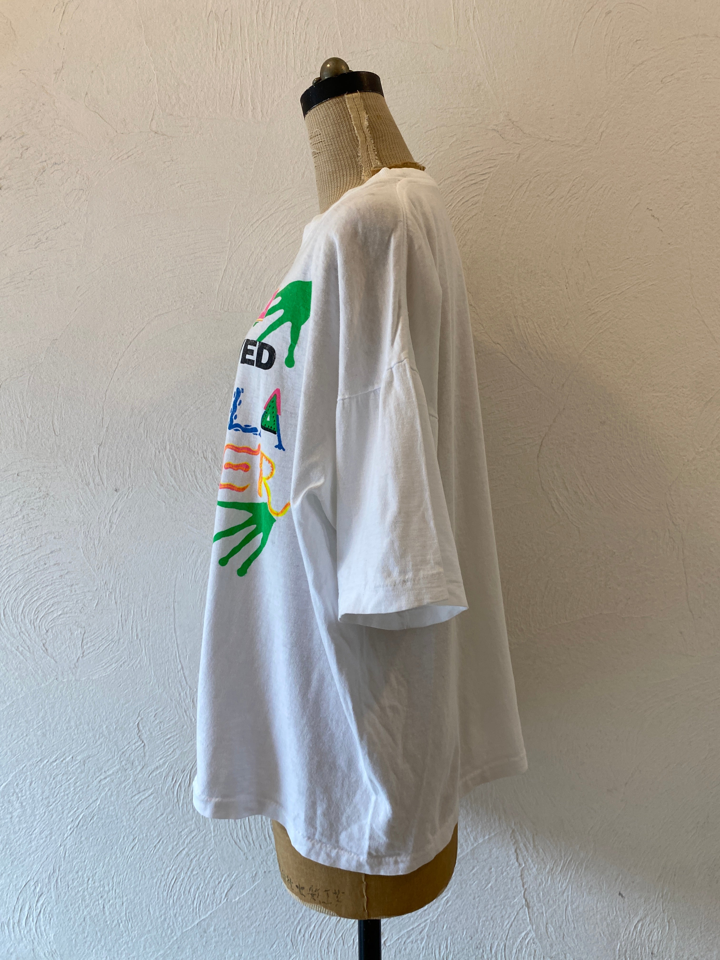 neon print T