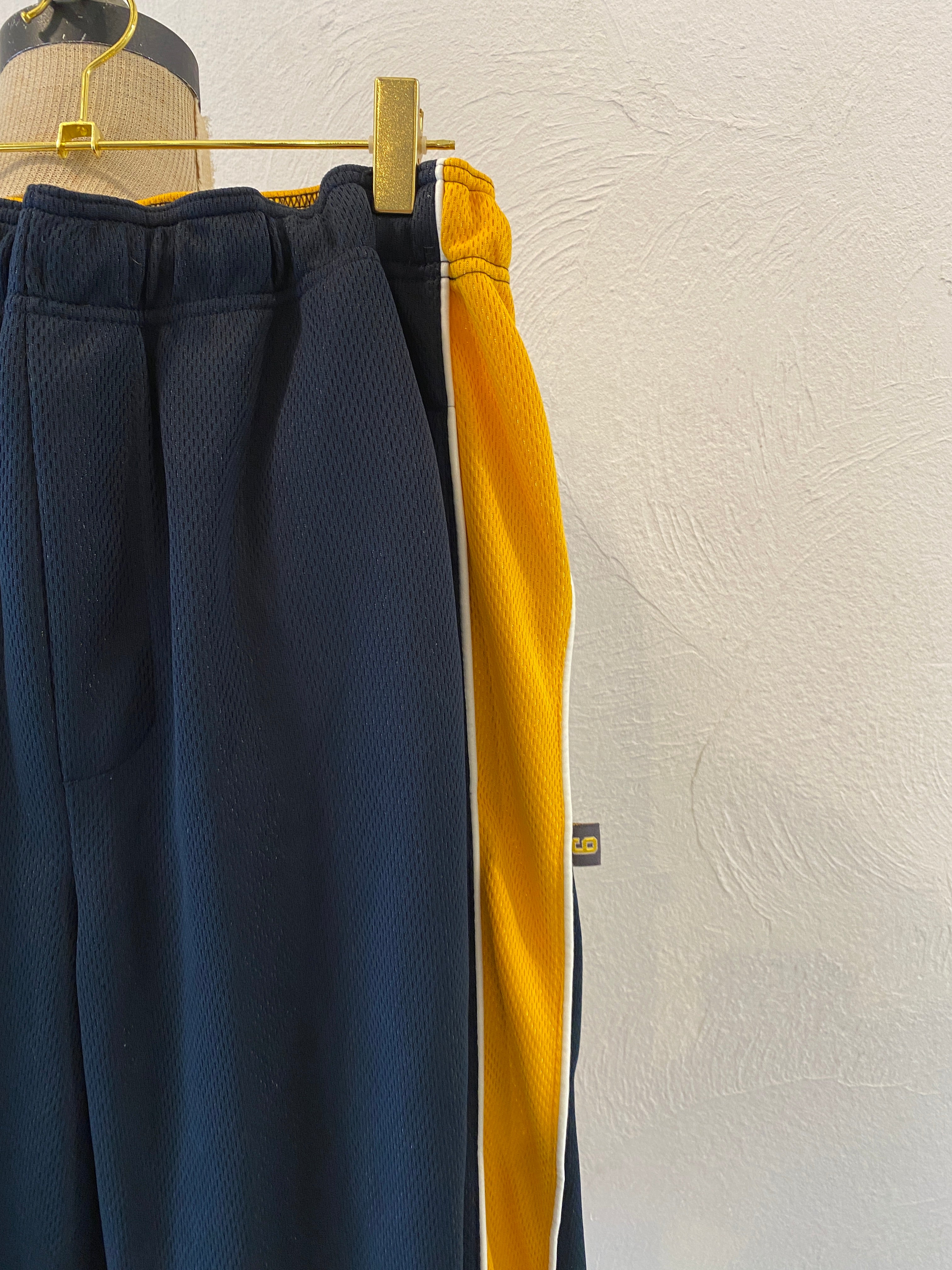 yellow line jersey pants