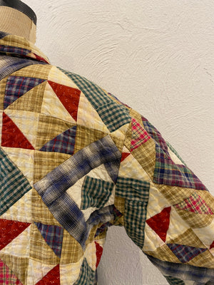 2way patchwork jacket