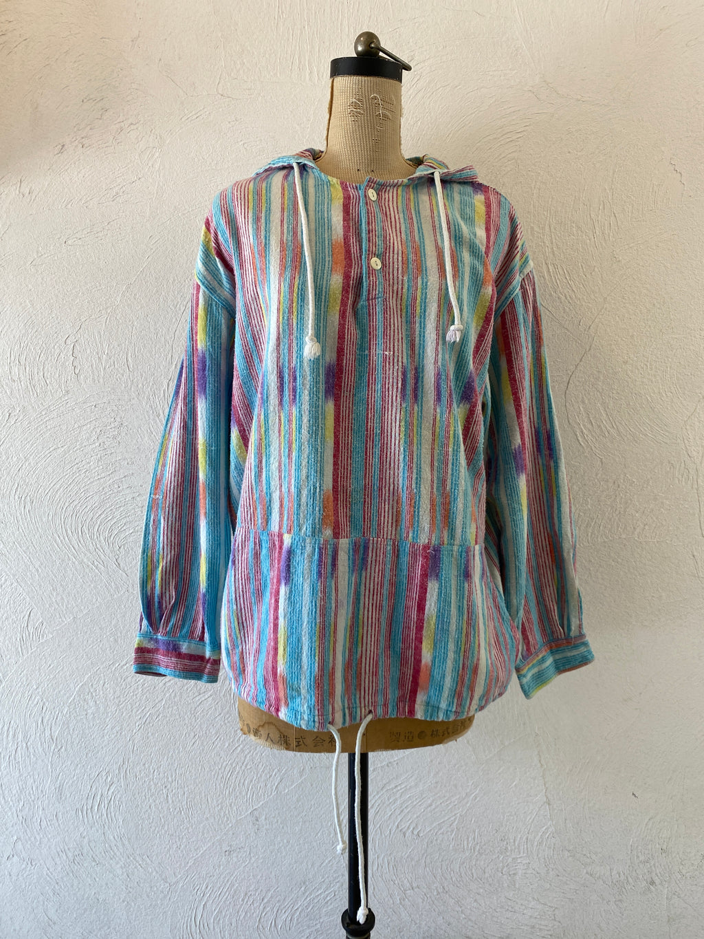 mix stripe pullover