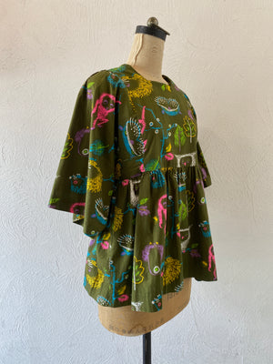 animal blouse