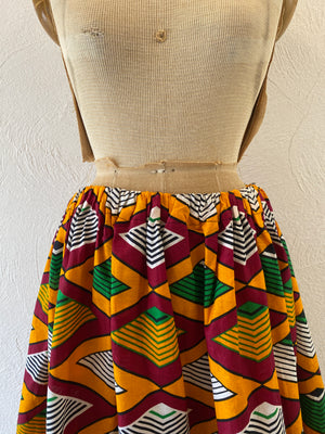 long cotton skirt