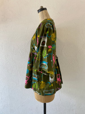 animal blouse