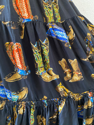 Westernboots skirt