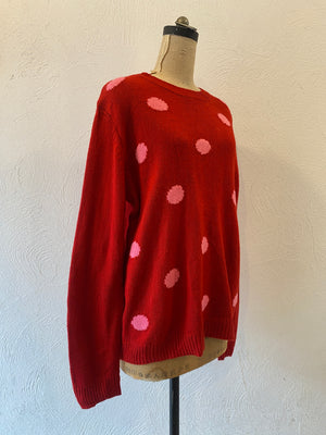 big dot knit