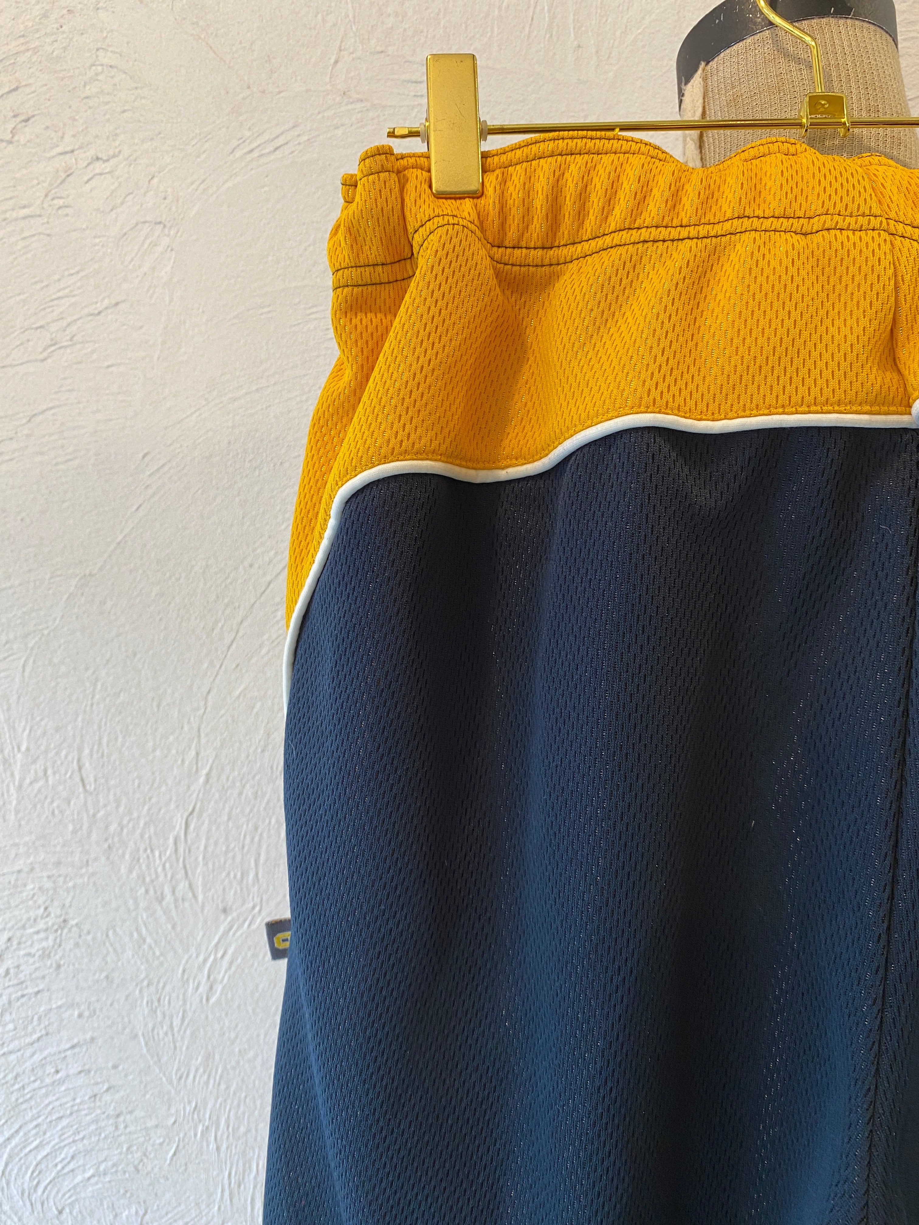 yellow line jersey pants