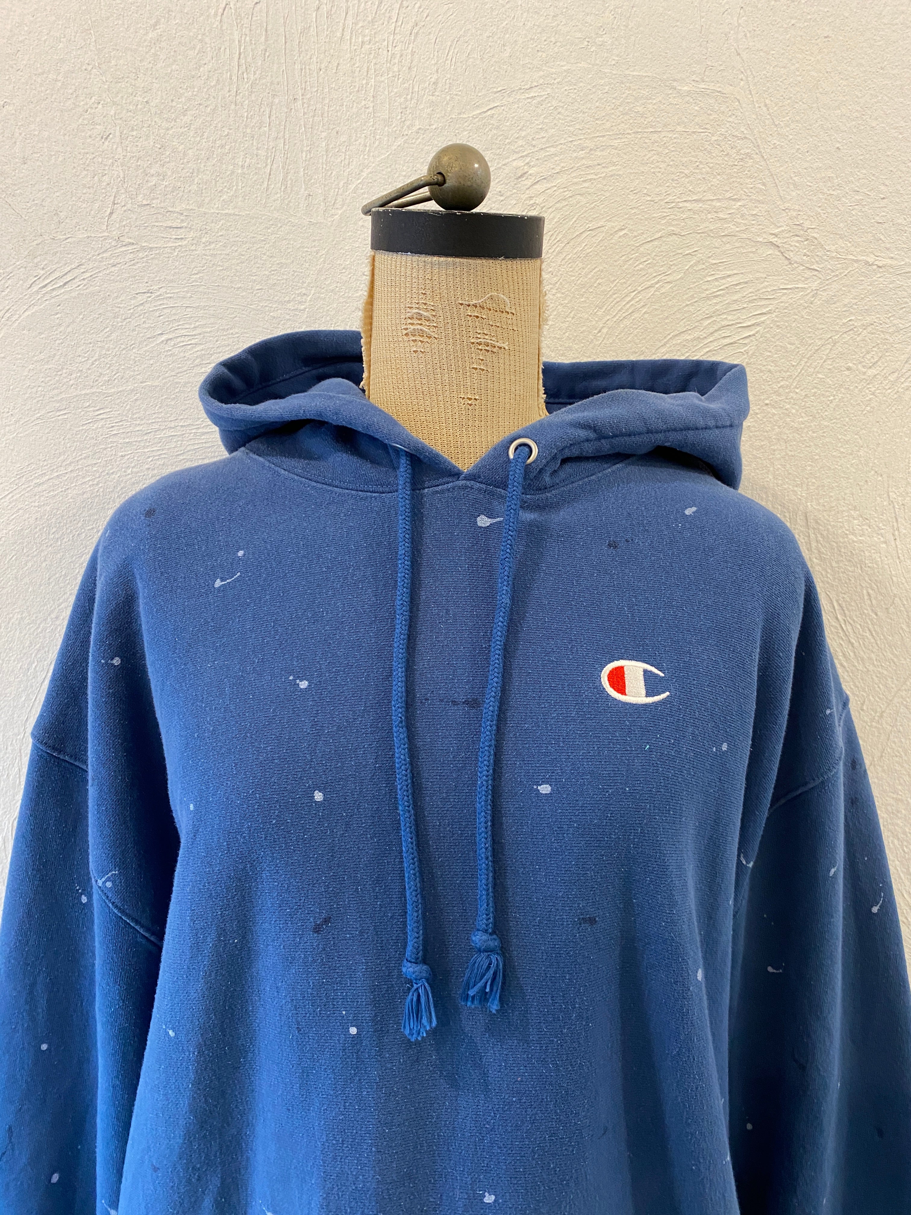 dot paint hoodie sweat