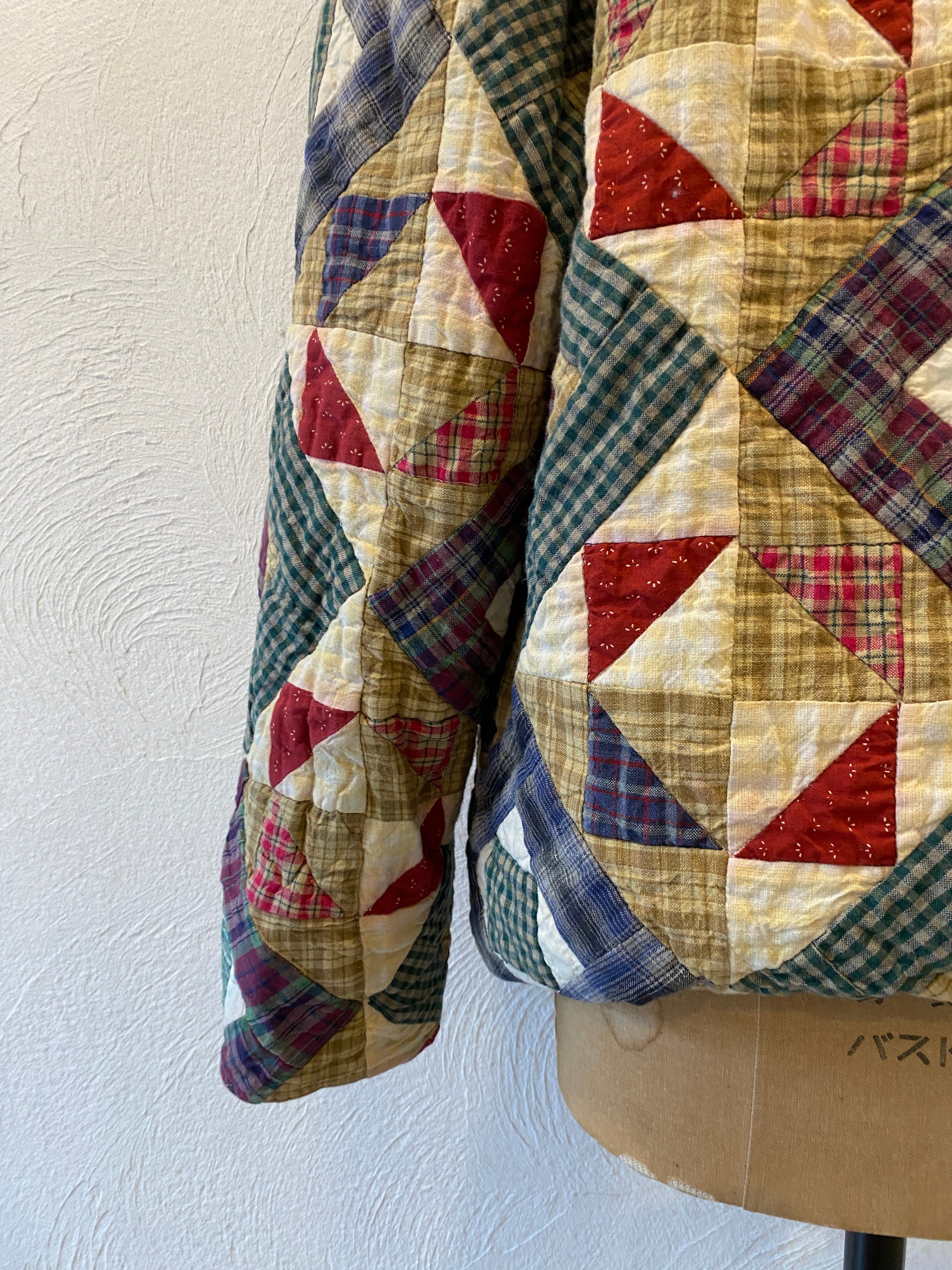 2way patchwork jacket