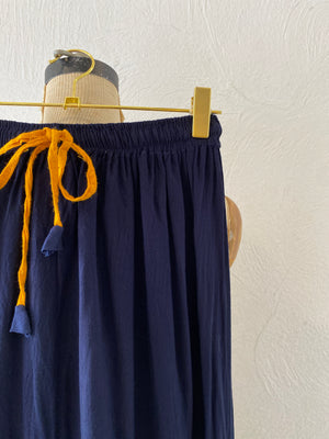 necklace embroidery pants