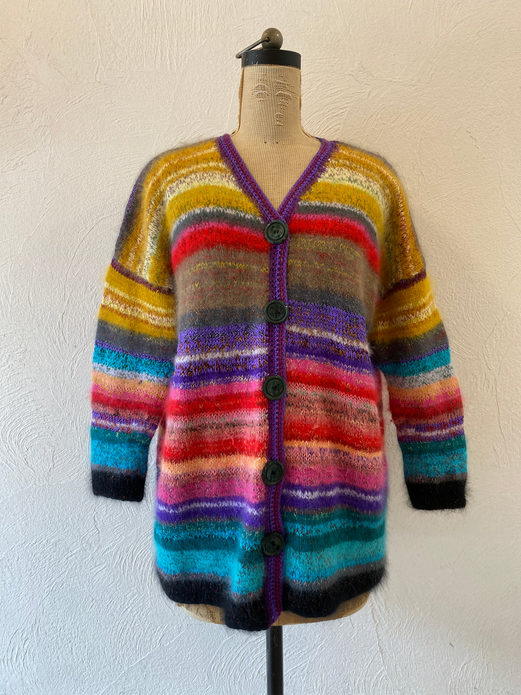 mulch border knit cardigan