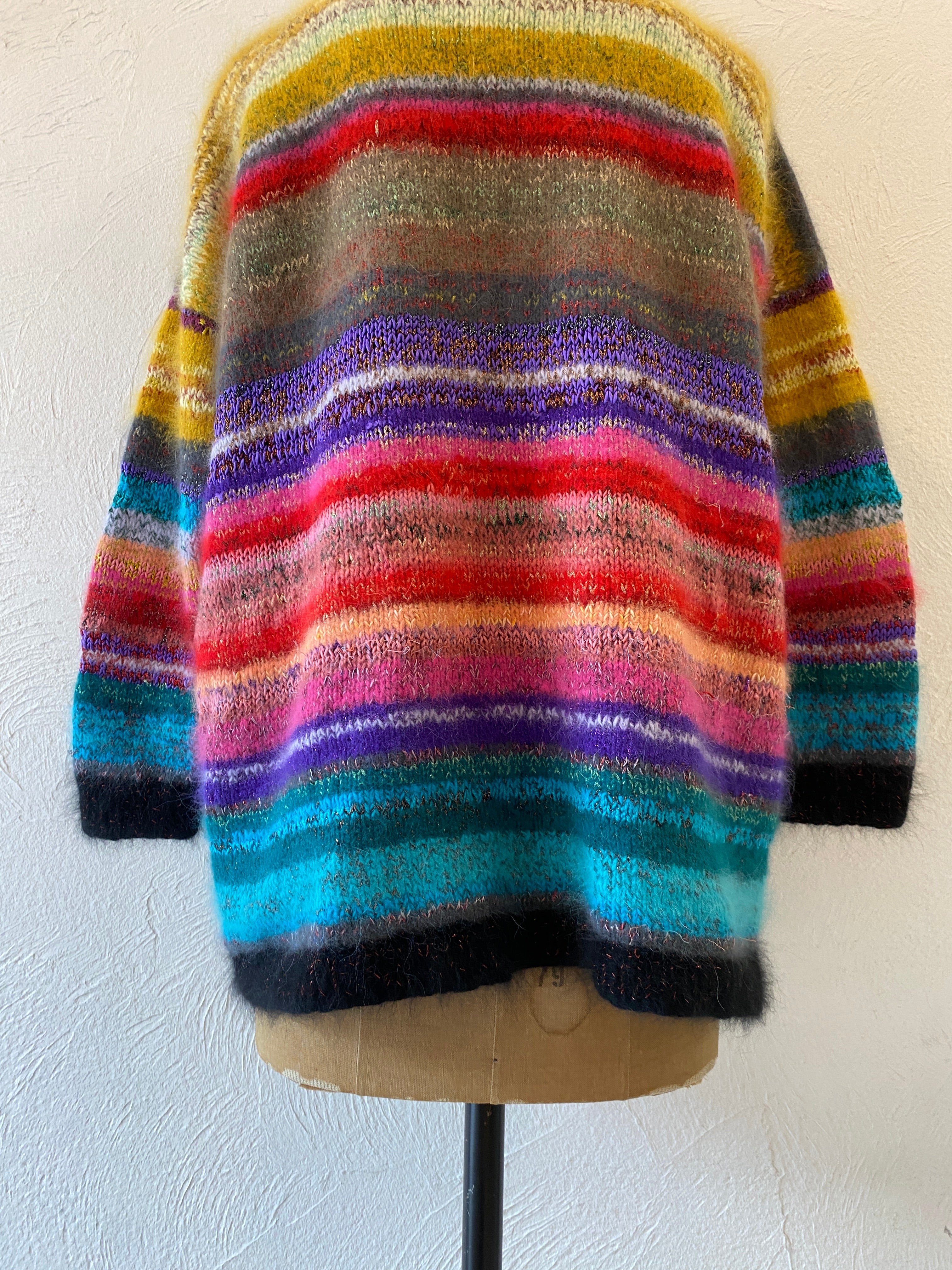 mulch border knit cardigan