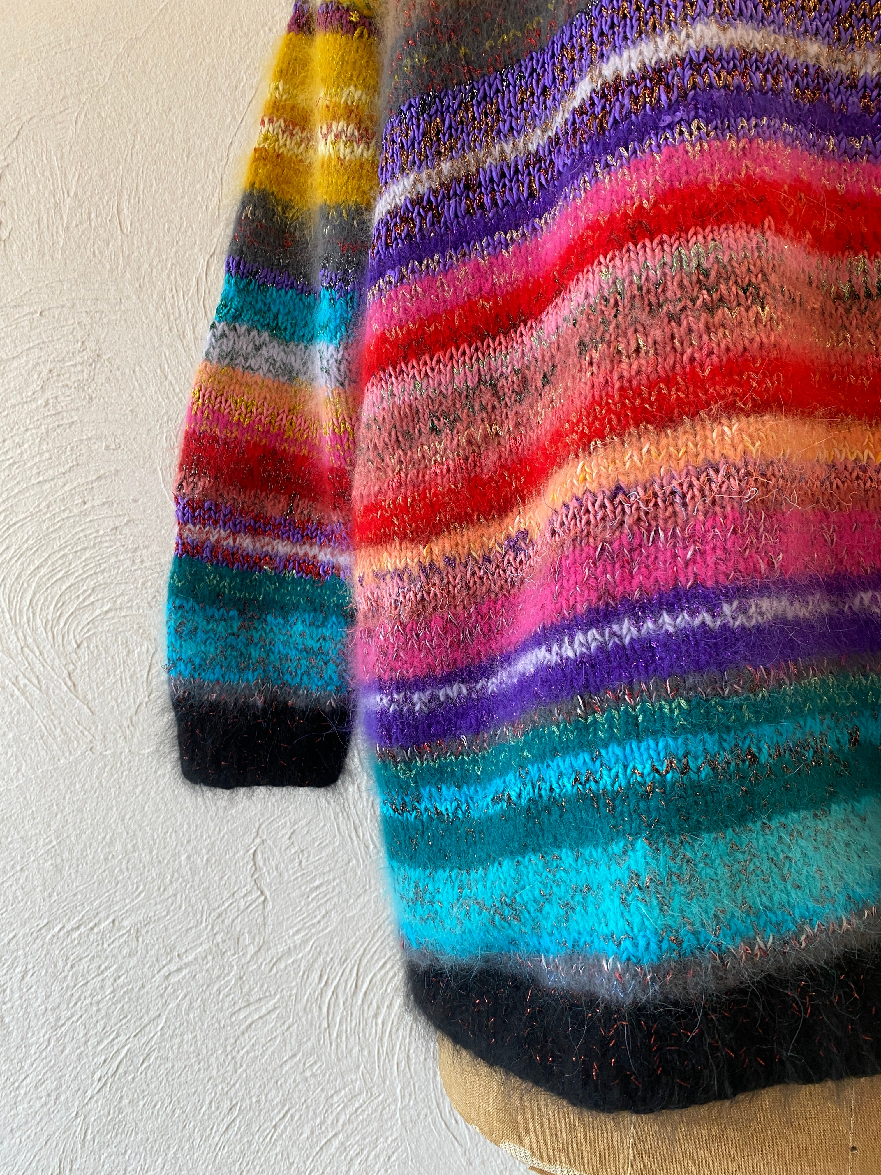 mulch border knit cardigan