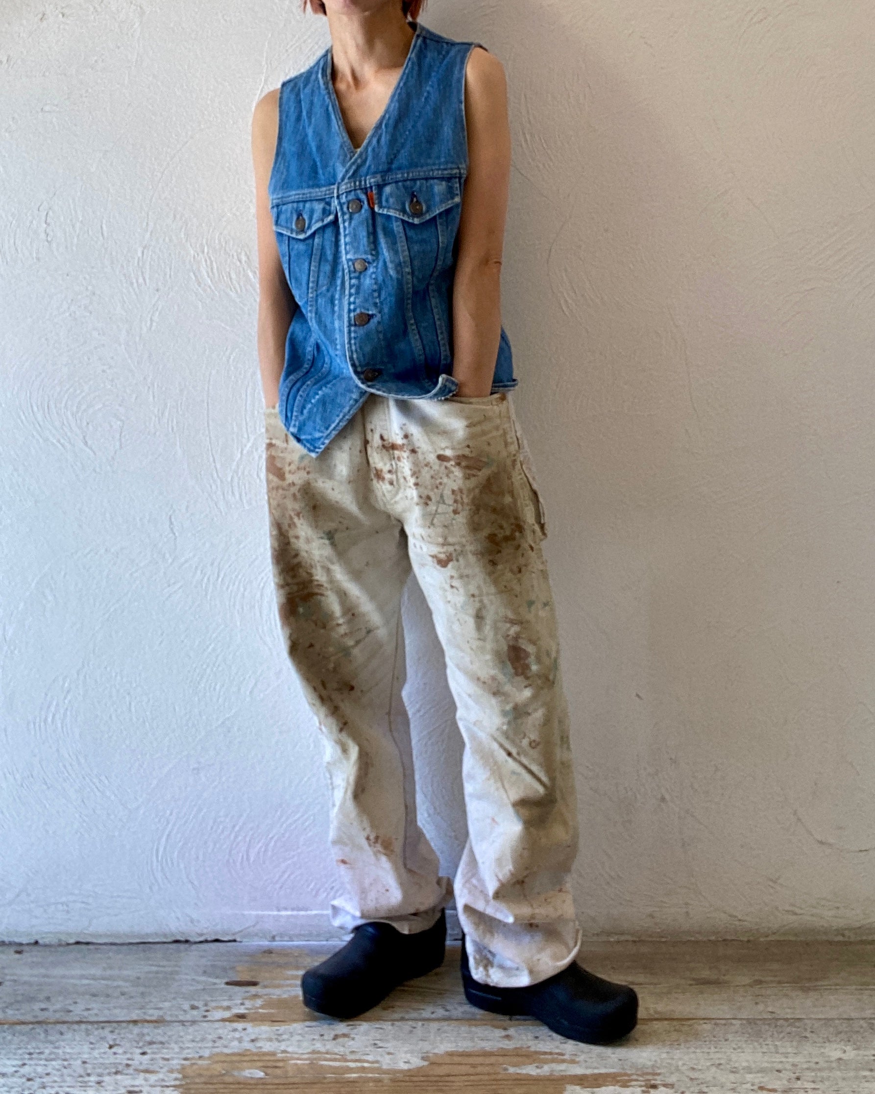 levi's denim vest