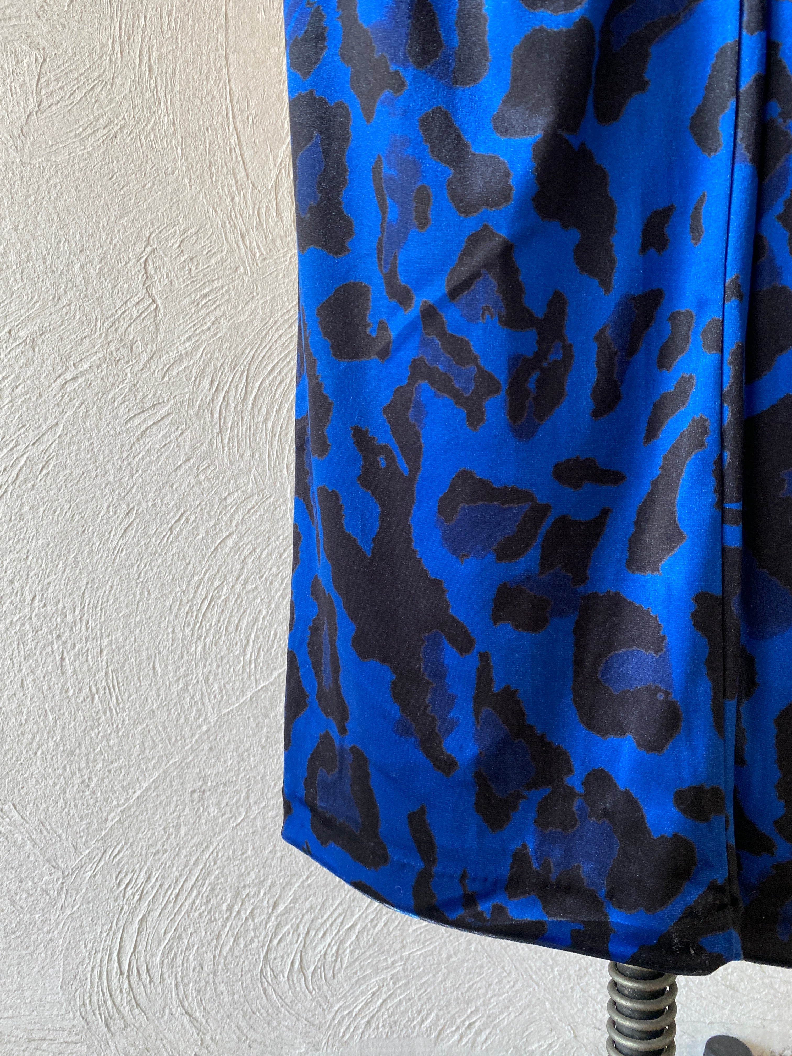 velour leopard pants