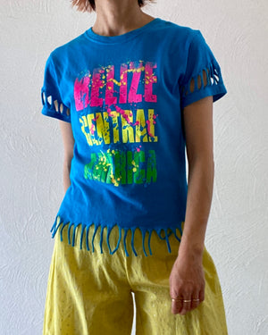 cut&fringe T