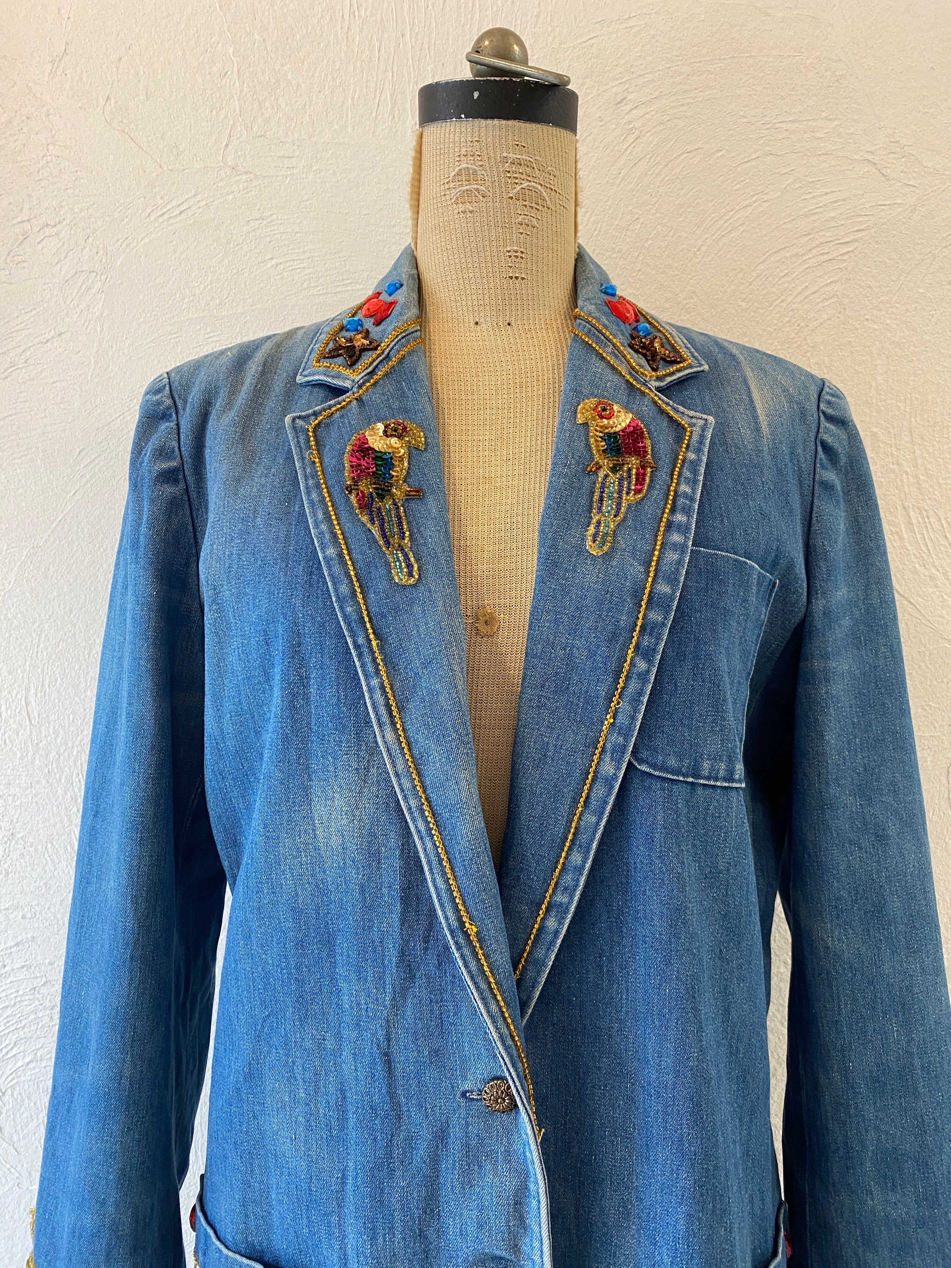 star spangle denim jacket