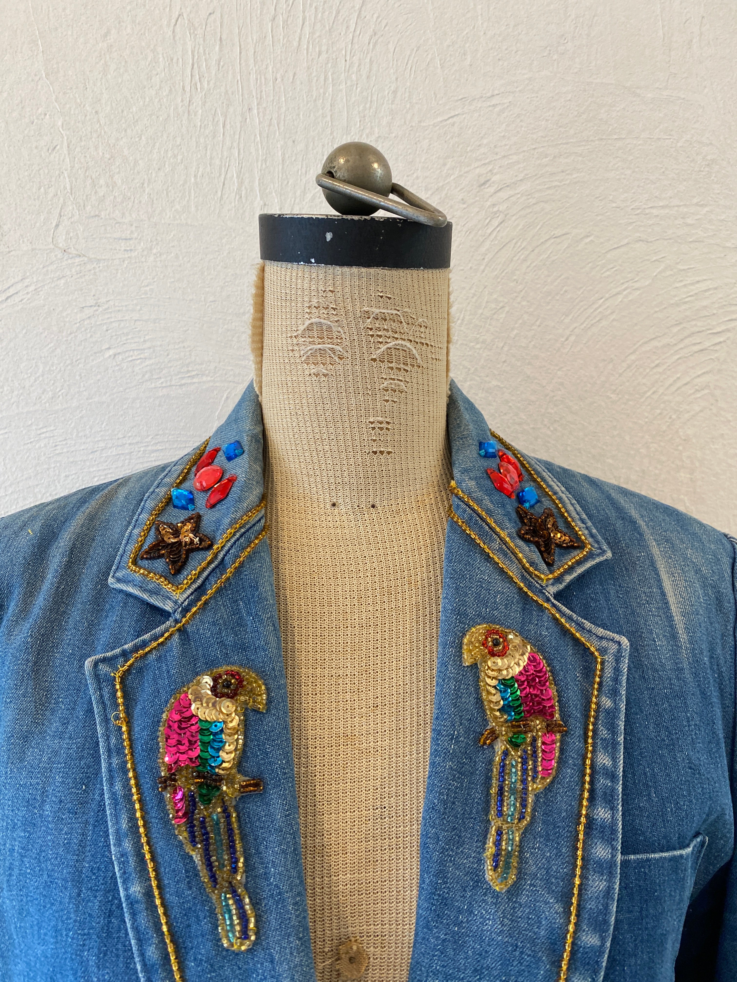 star spangle denim jacket
