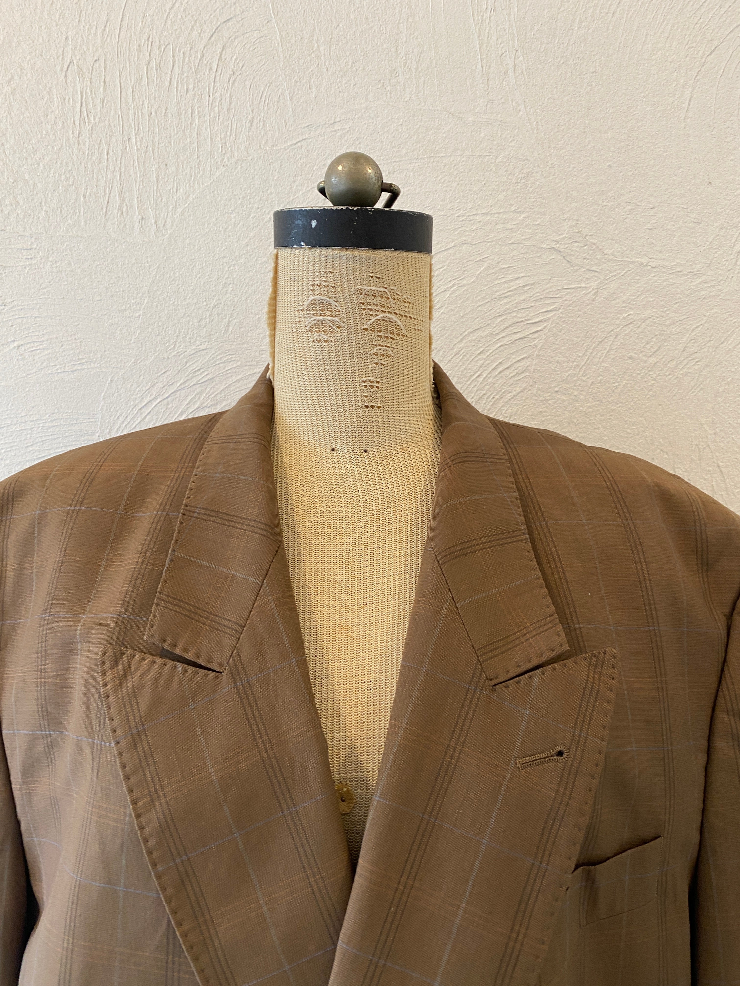 oversize brown jacket
