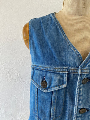 levi's denim vest