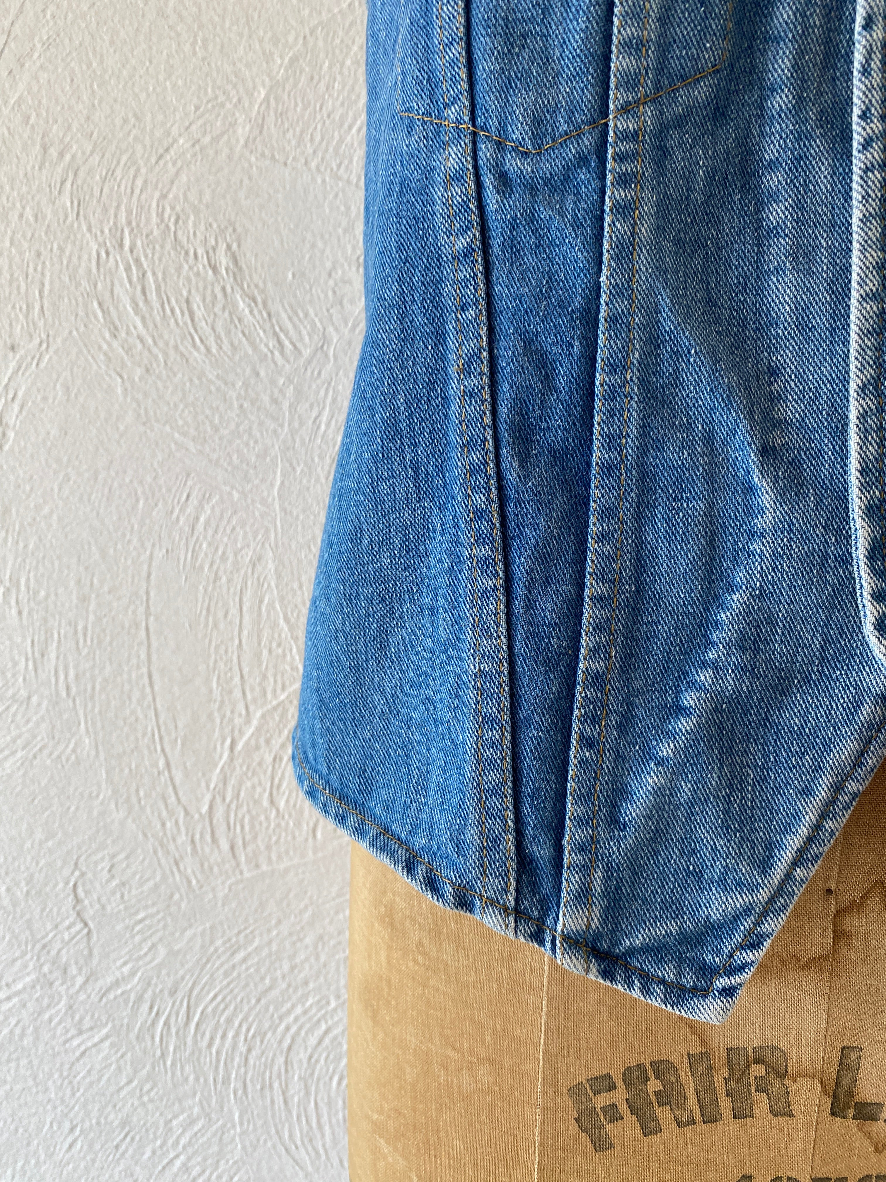 levi's denim vest