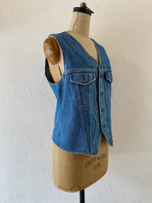 levi's denim vest