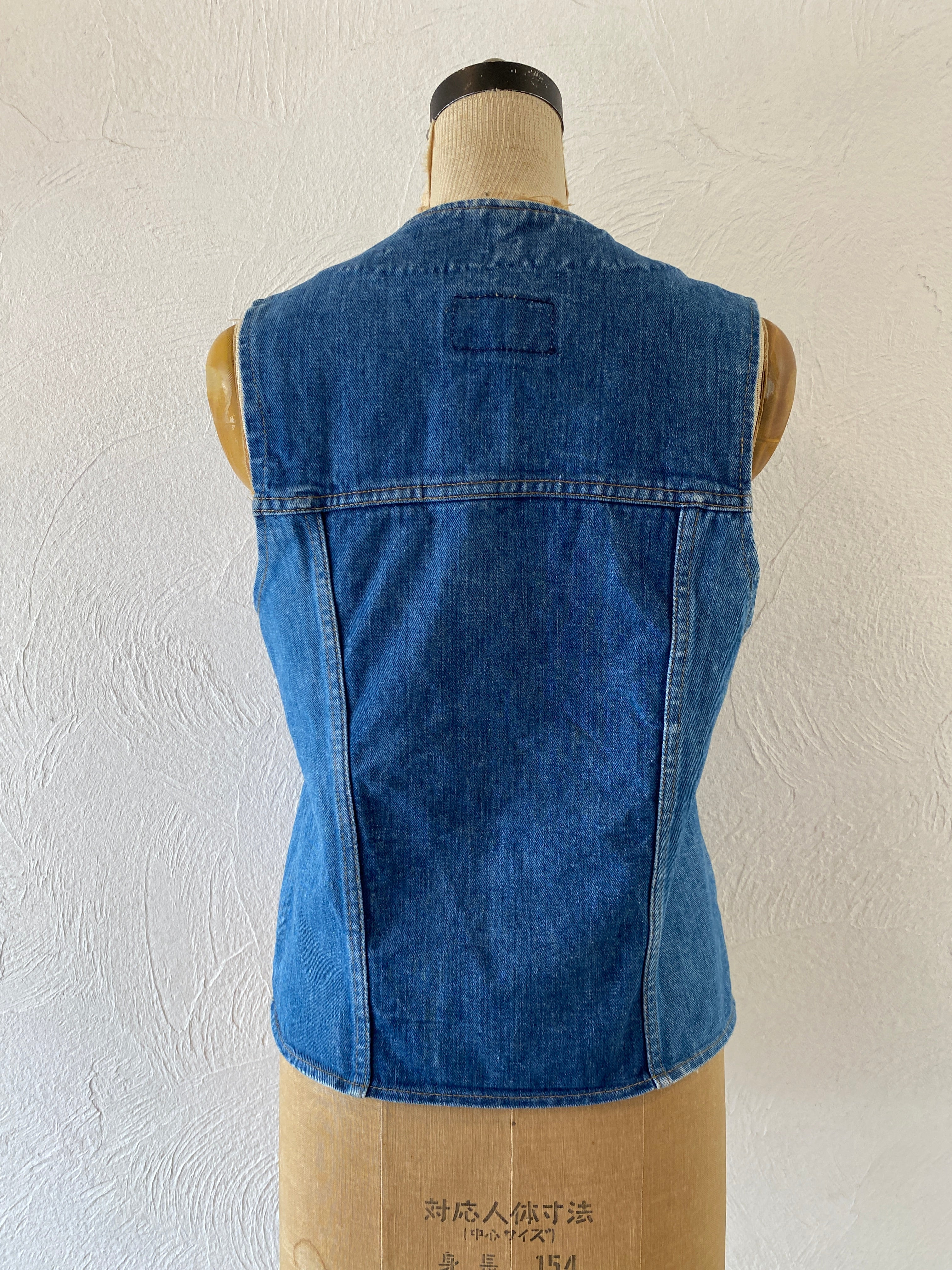 levi's denim vest