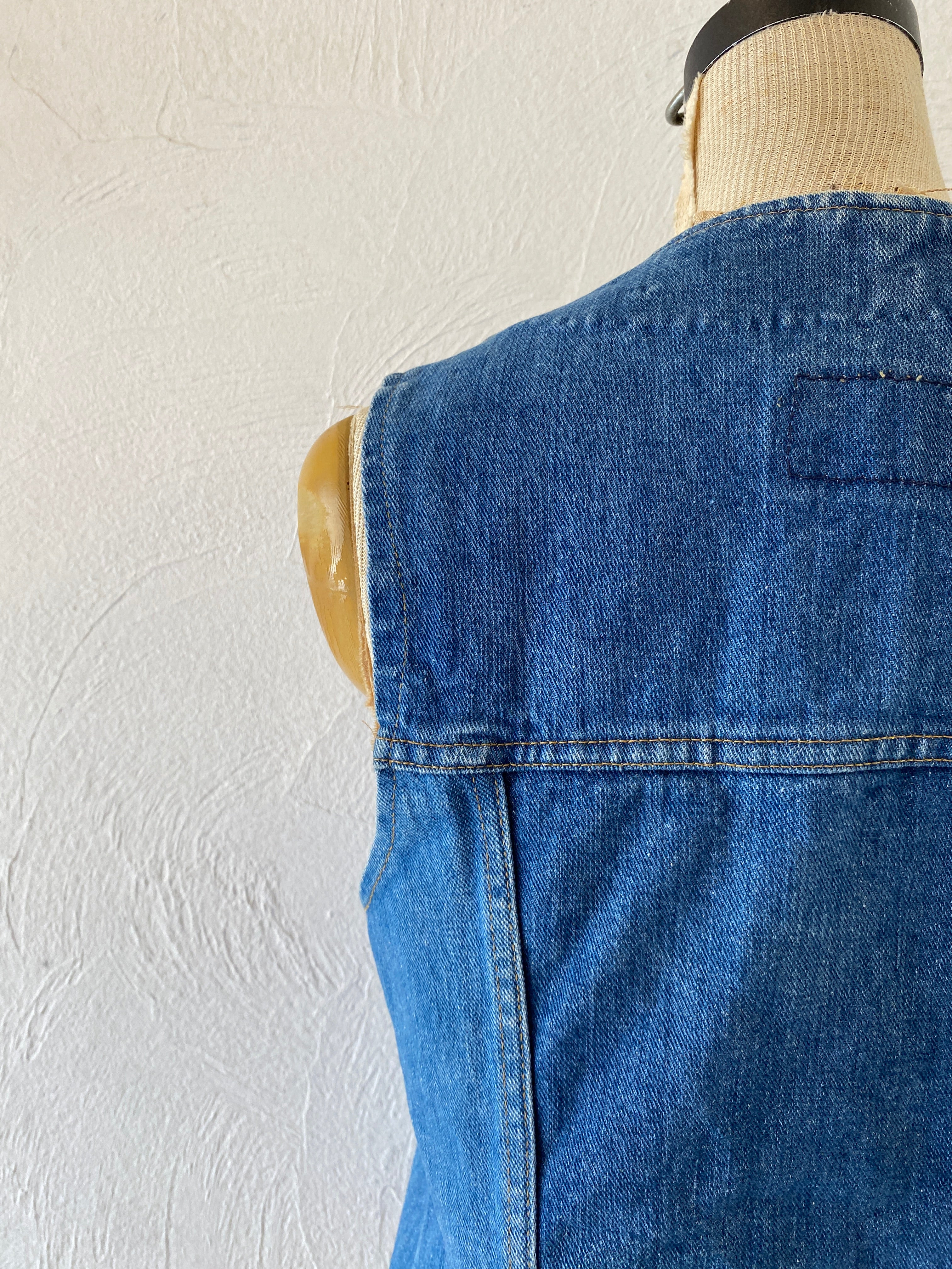levi's denim vest