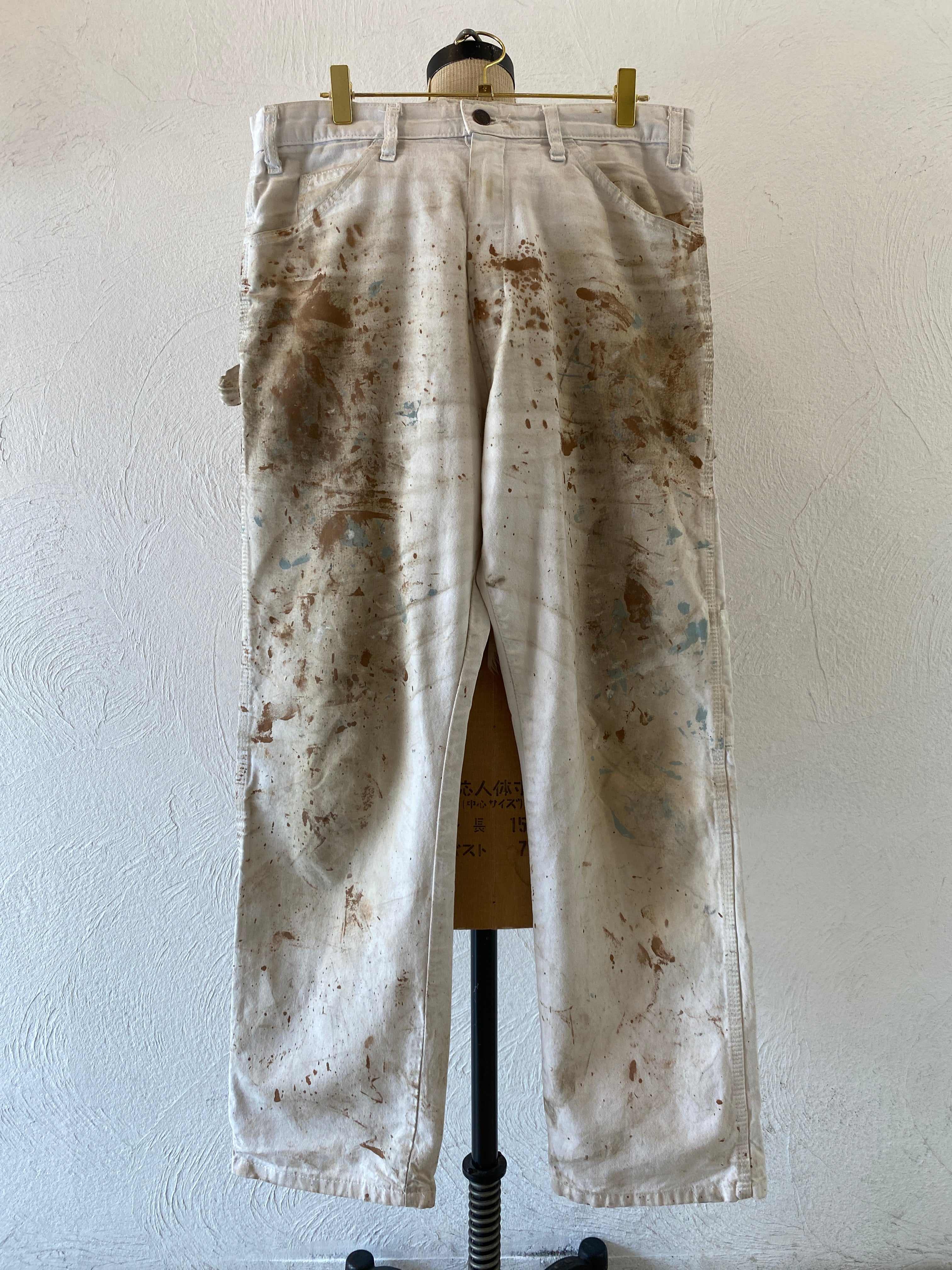 brown painter pants