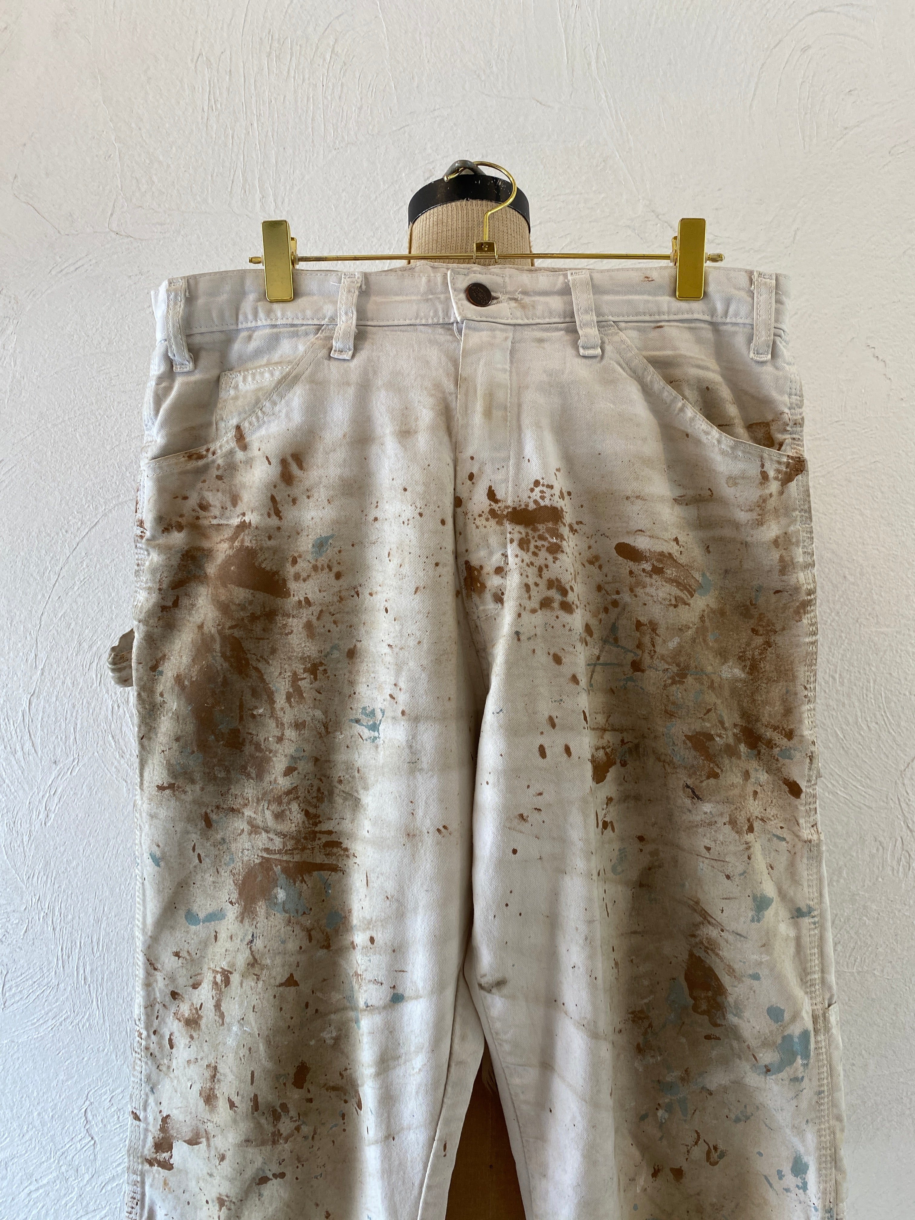 brown painter pants
