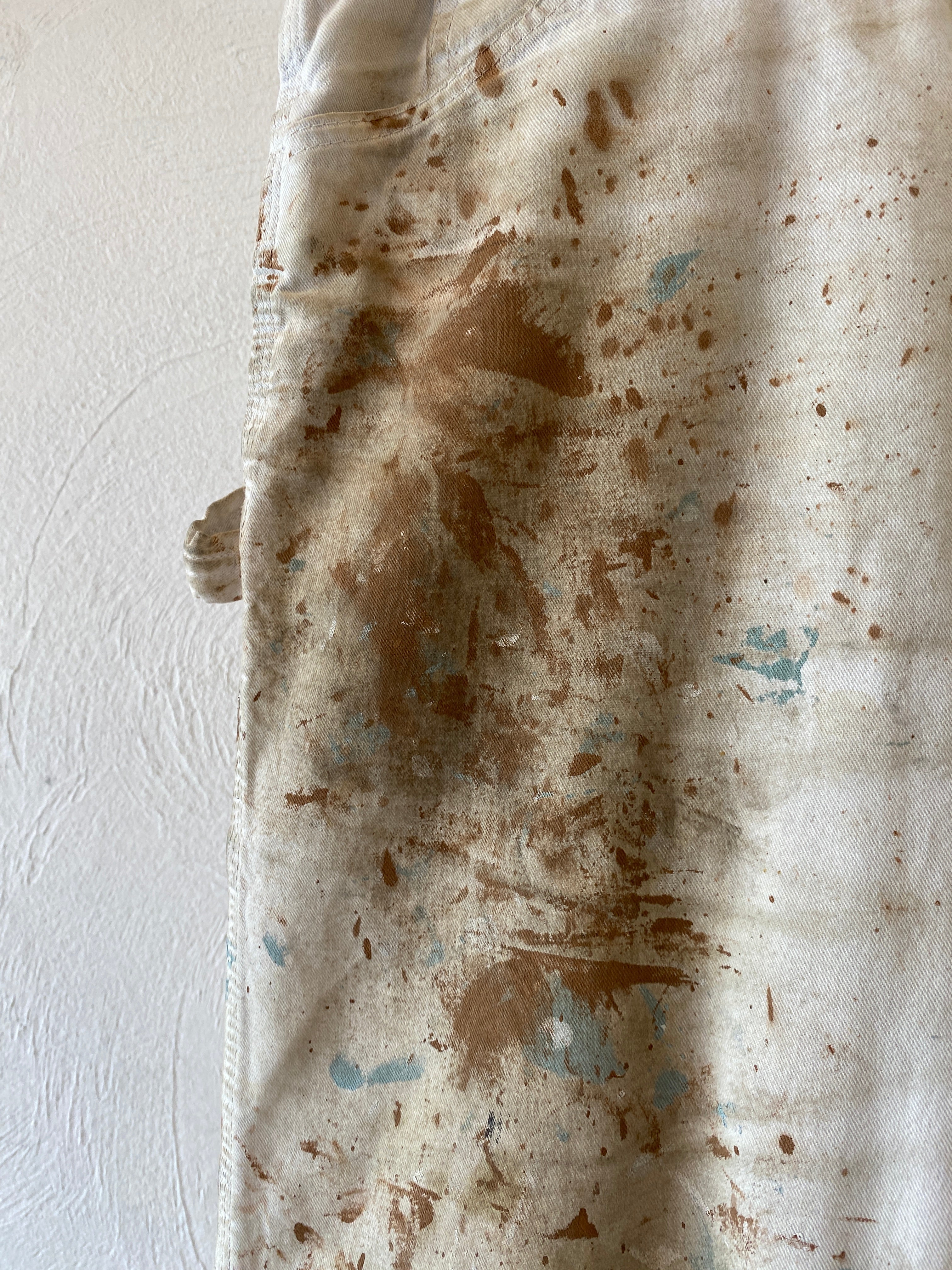 brown painter pants