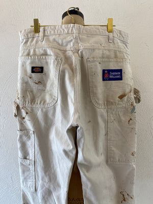 brown painter pants