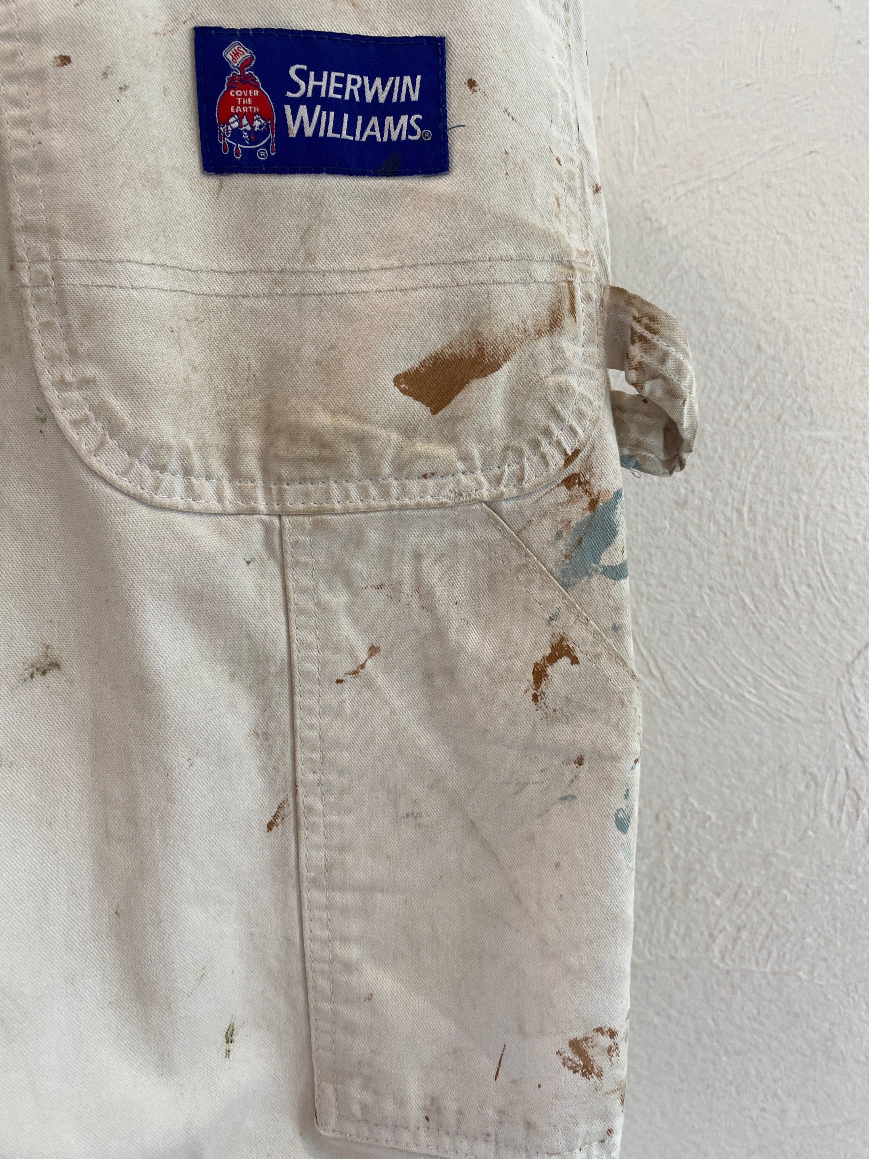 brown painter pants