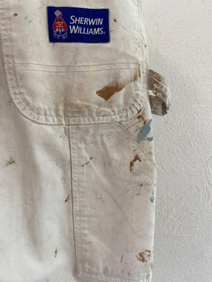 brown painter pants
