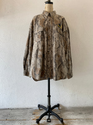 oversize camouflage shirt