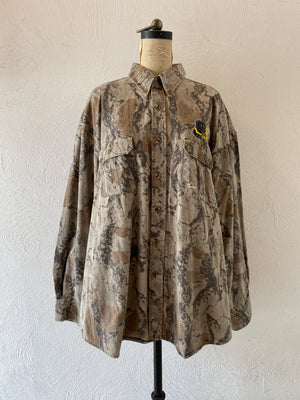 oversize camouflage shirt
