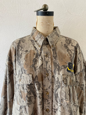 oversize camouflage shirt