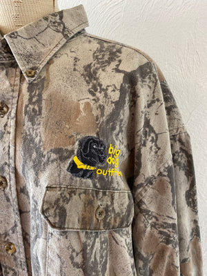 oversize camouflage shirt