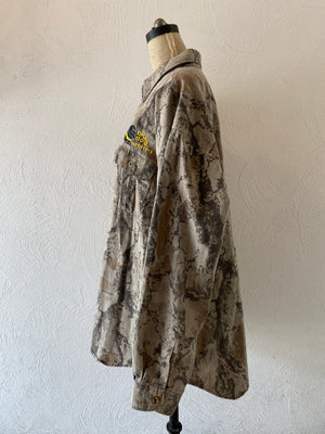 oversize camouflage shirt